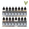 Vallejo 70255 German AFV Colors WWII - AFV Color Series - Model Color Set 16x18ml